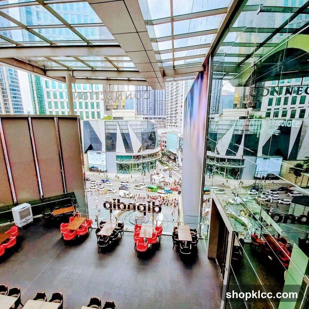 Outdoor Seating Area with City View