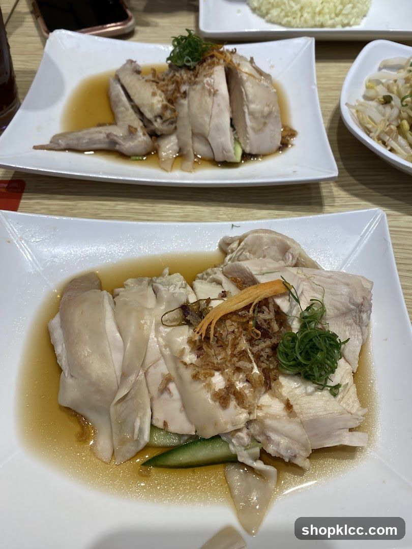 Hainanese Chicken Rice