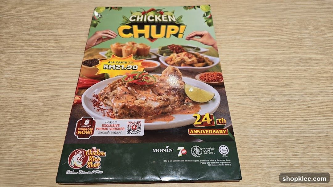 Chicken Chup! Menu