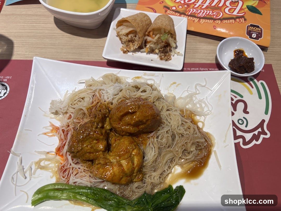 Curry Chicken with Noodles