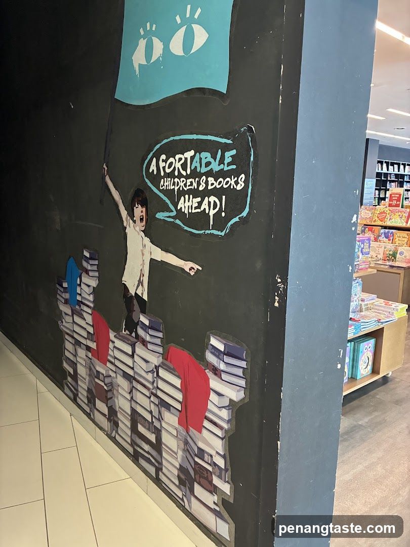 Children's Books Ahead Mural