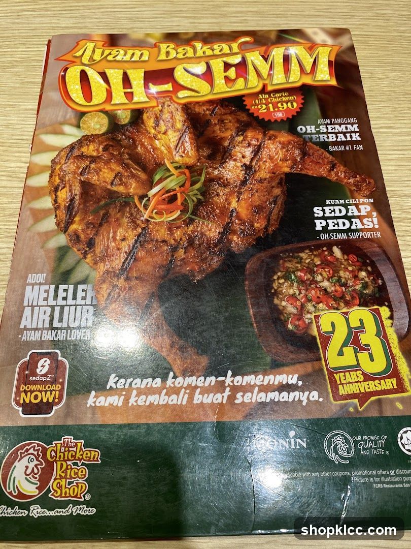 Ayam Bakar OH-SEMM Promotion