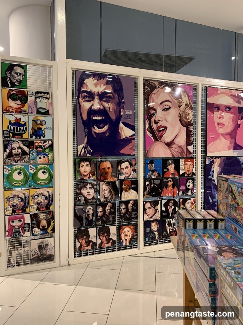 Pop Art Prints Display