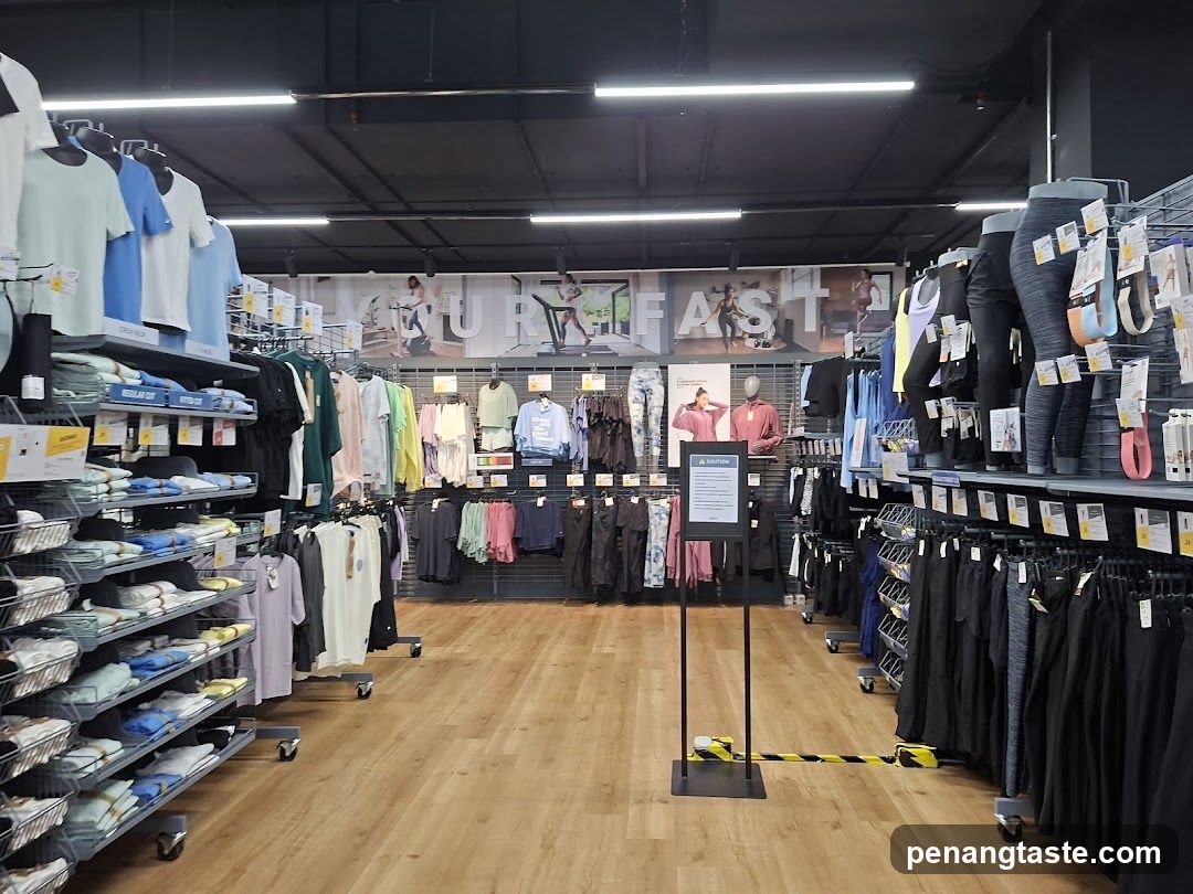 Athletic Apparel Store Interior