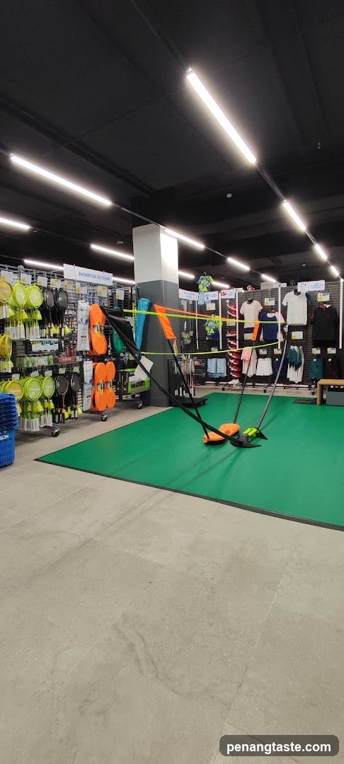 Sports Equipment Store Display