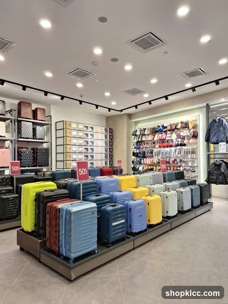 Luggage Store Display