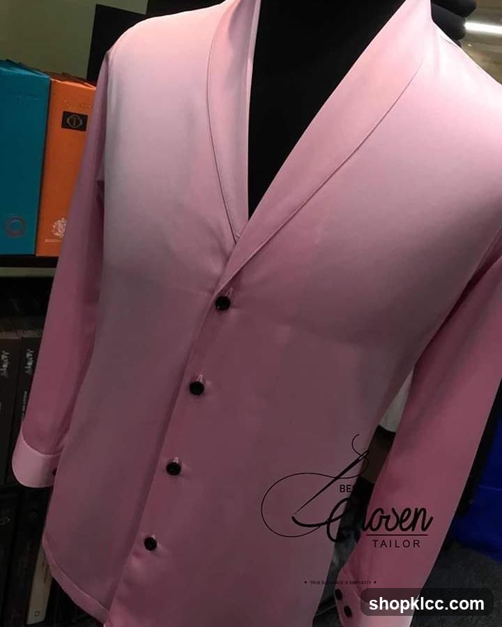 Pink Shirt on Mannequin