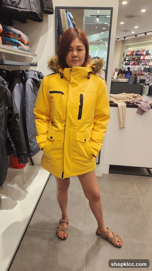 Woman in Yellow Jacket