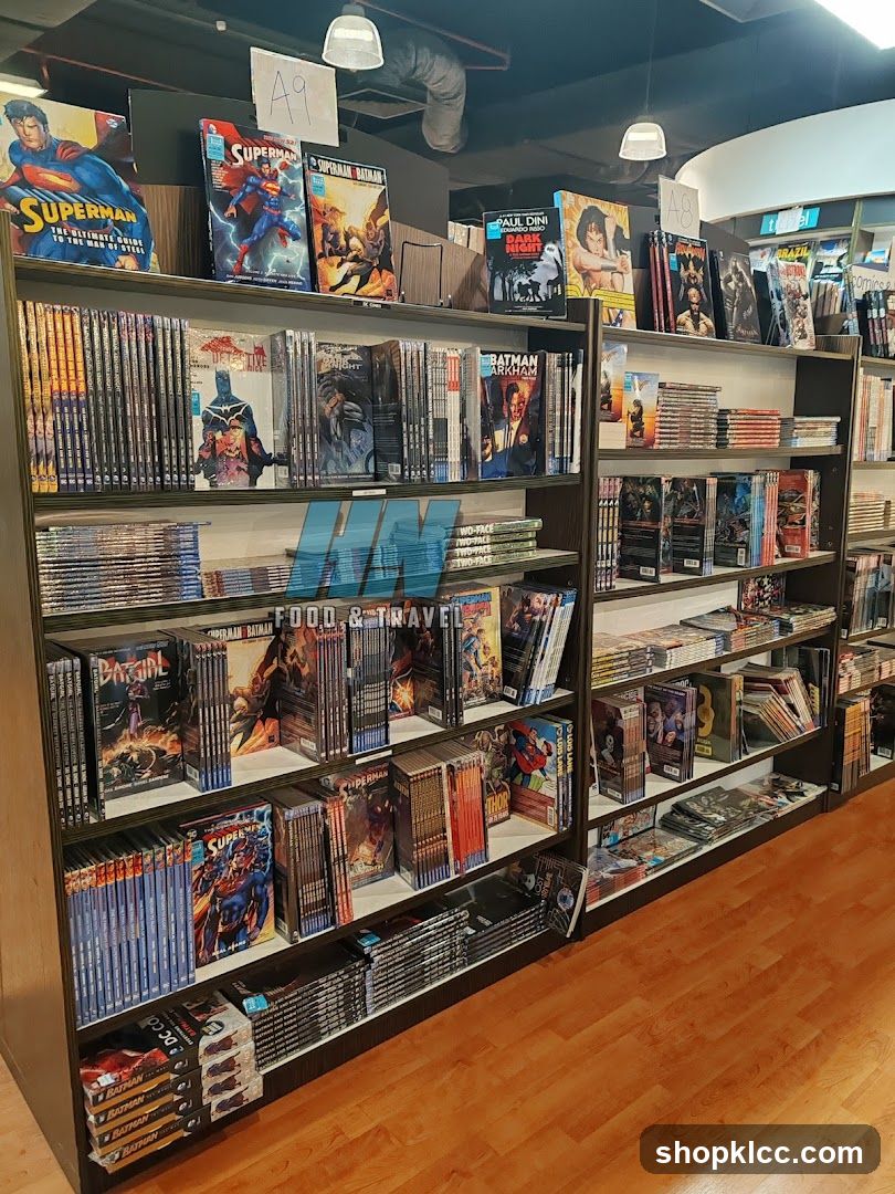 Comic Book Store Shelves