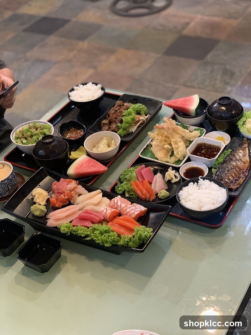 Japanese Food Platter