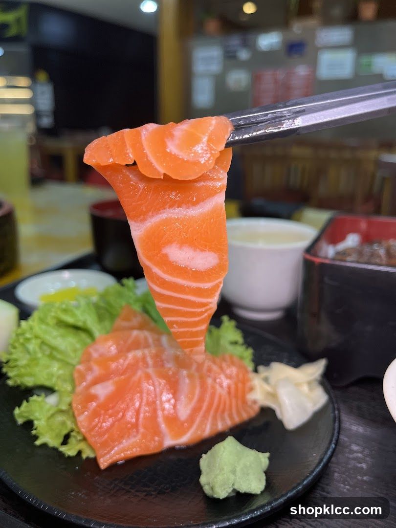 Salmon Sashimi