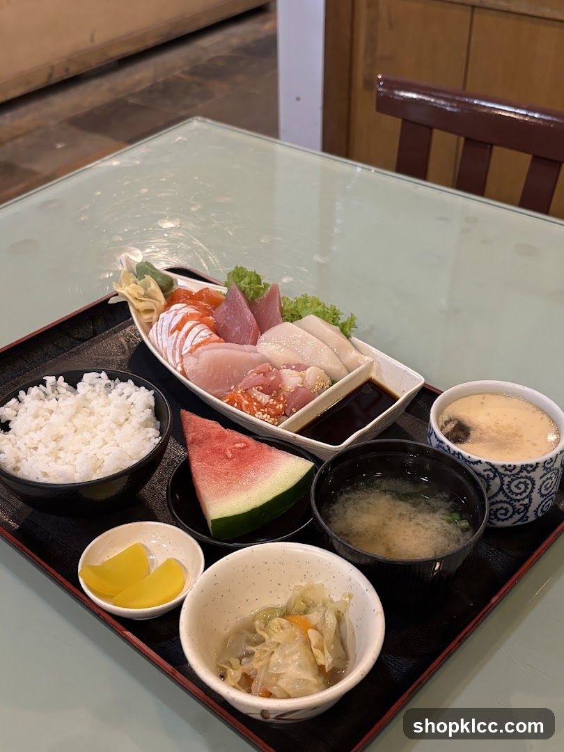 Sashimi Platter