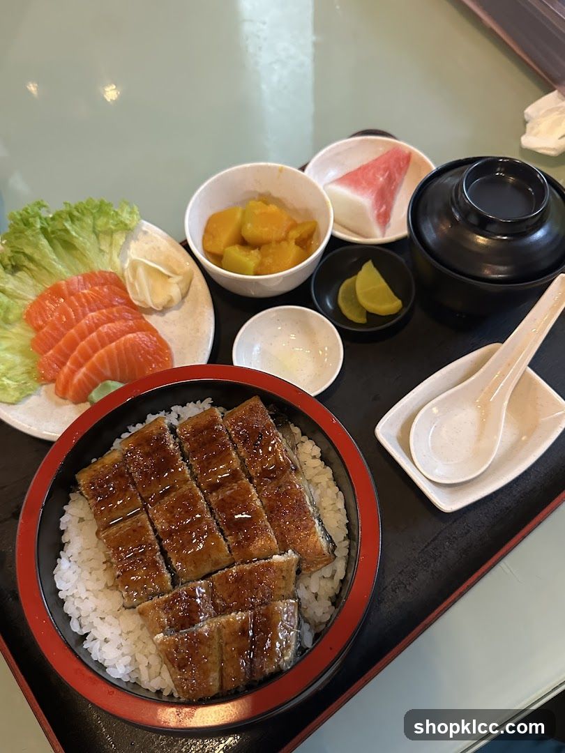 Unagi Donburi Set