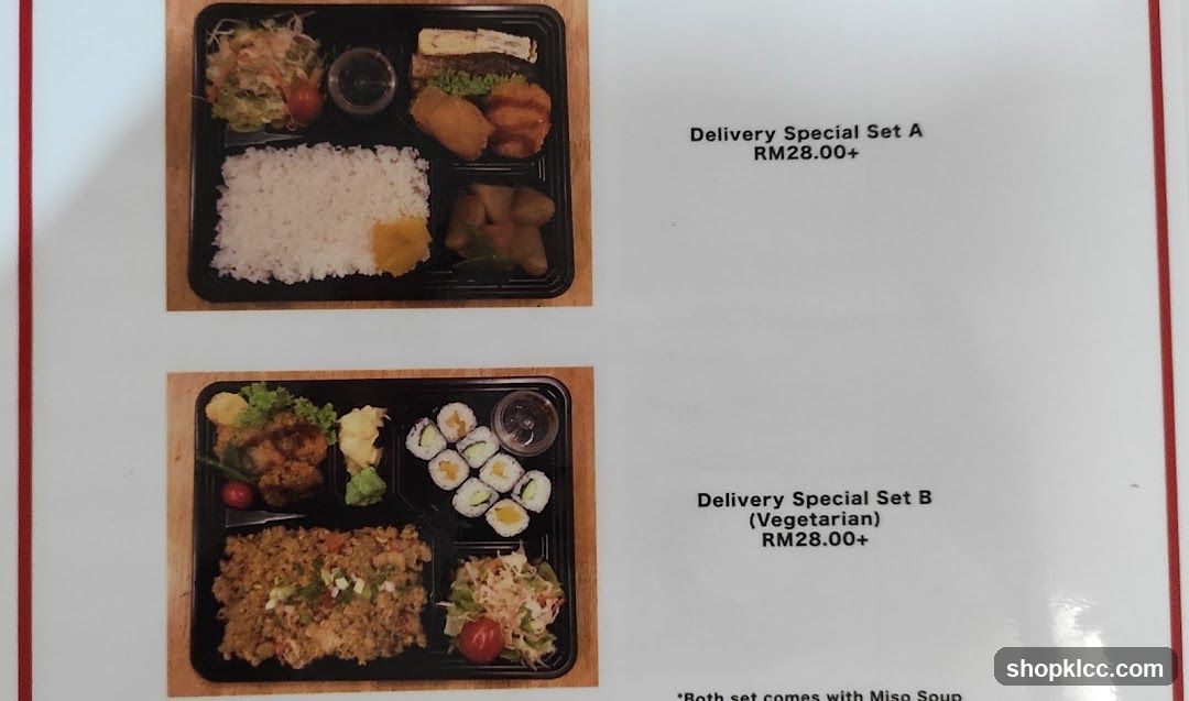 Delivery Specials
