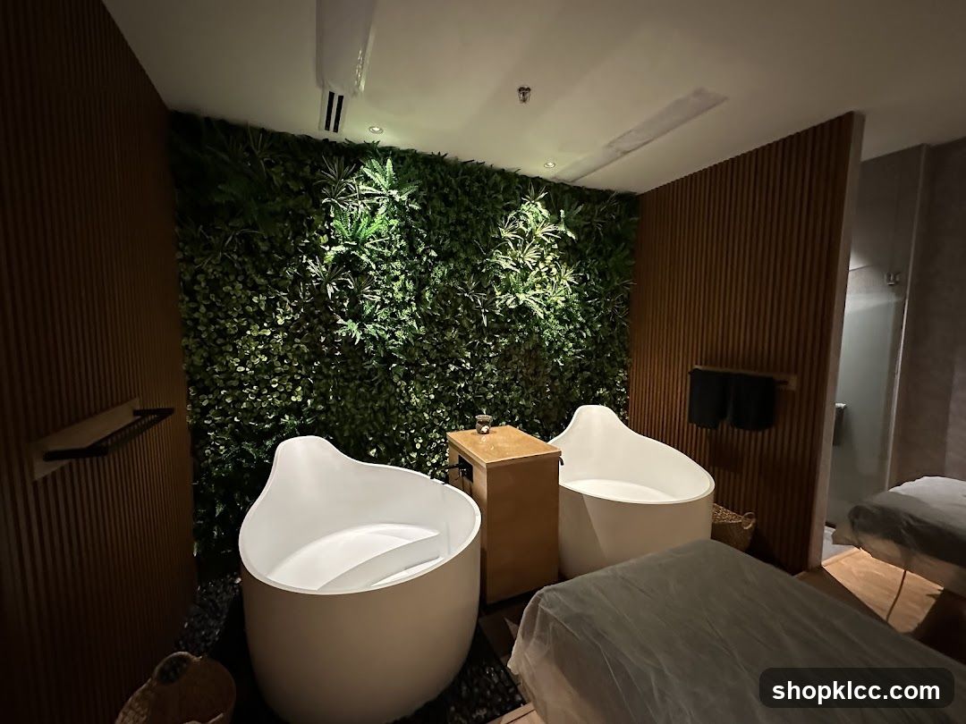 Spa Room with Bathtubs and Massage Beds