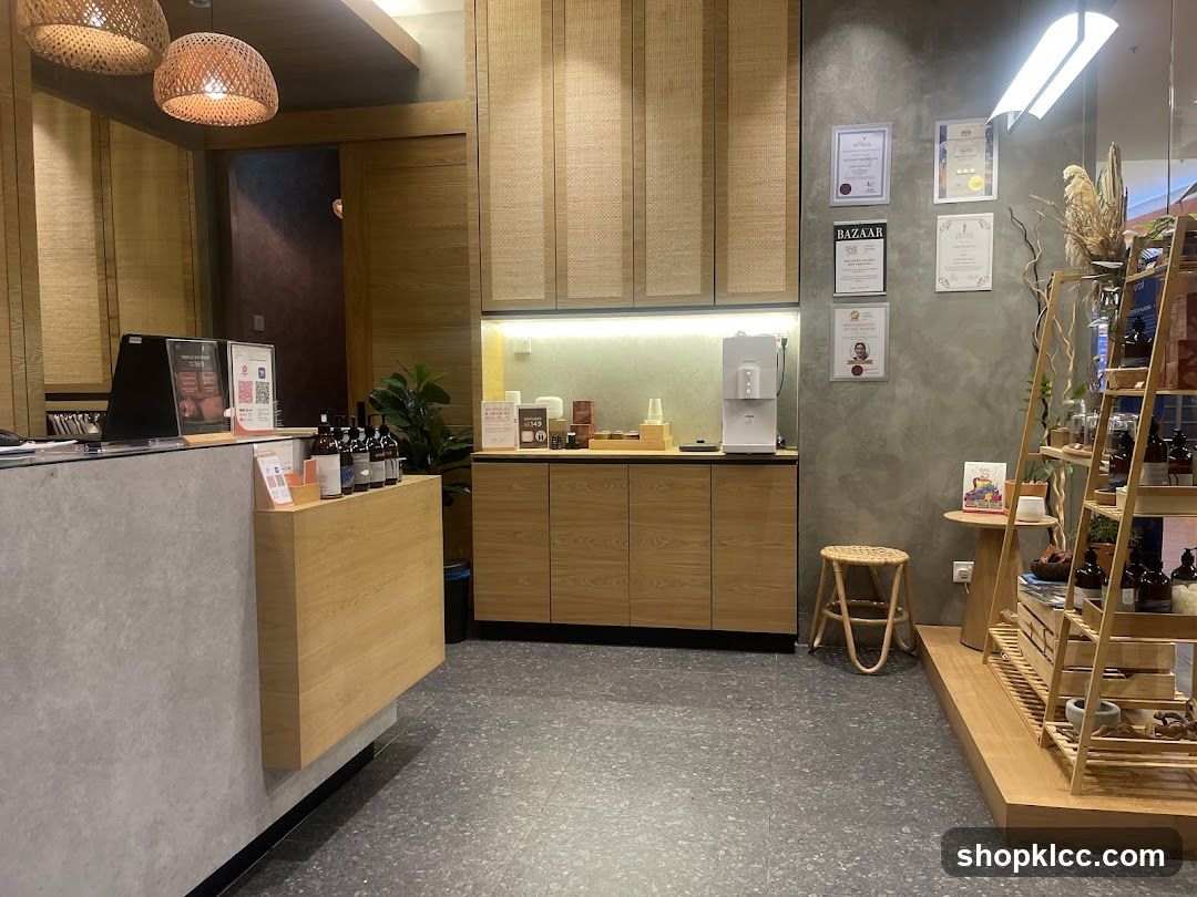 Spa Reception Area
