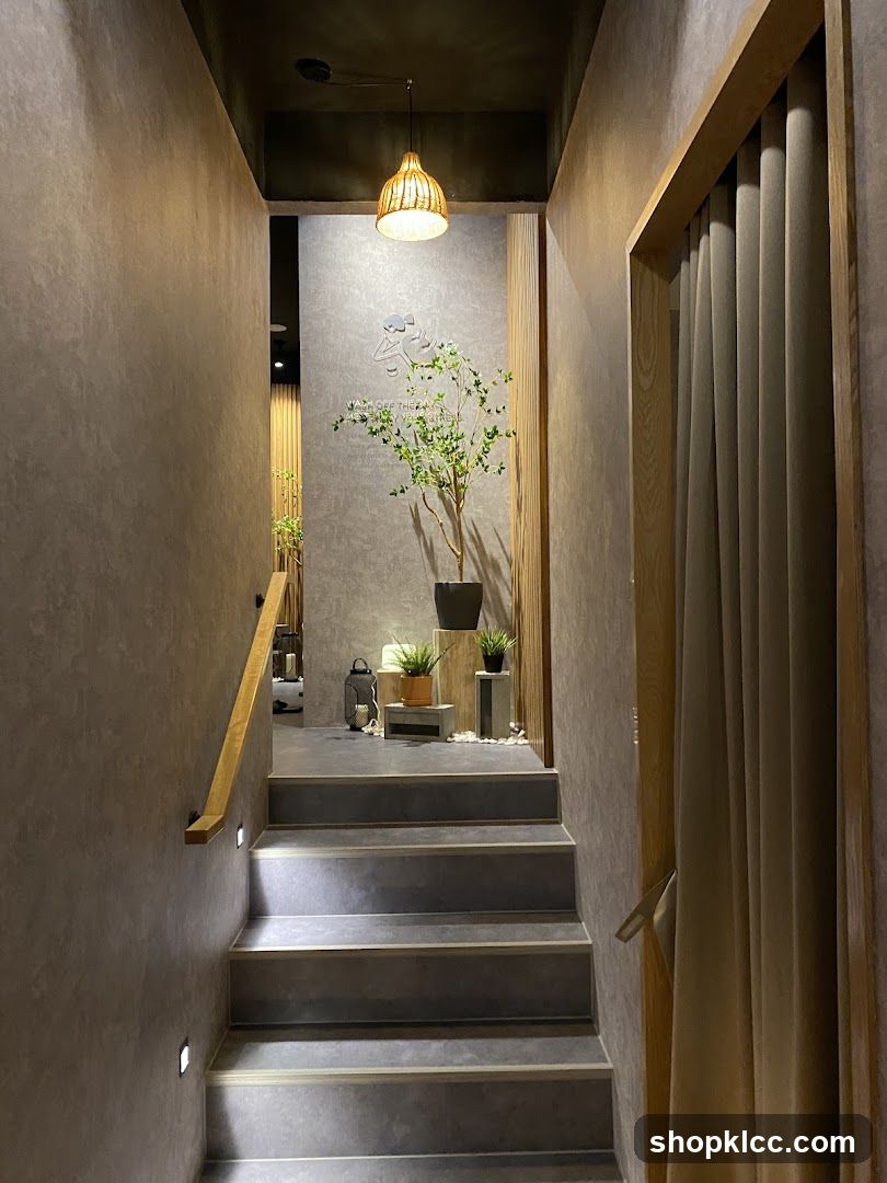 Interior Stairway with Decor