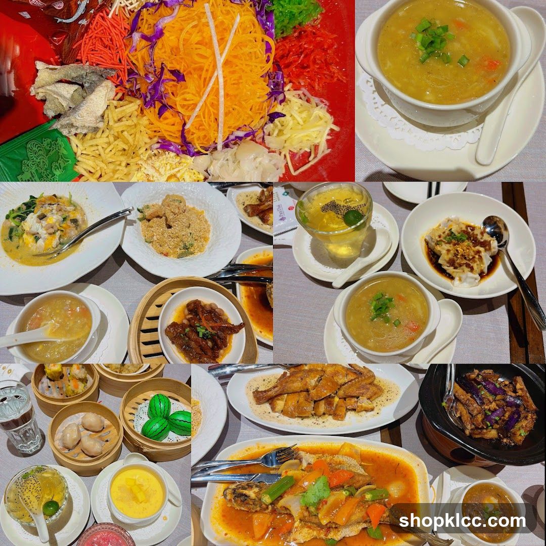 Collage of Chinese Dishes