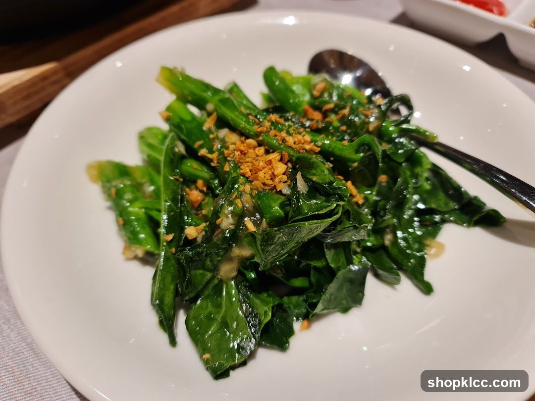 Stir-fried Greens with Garlic