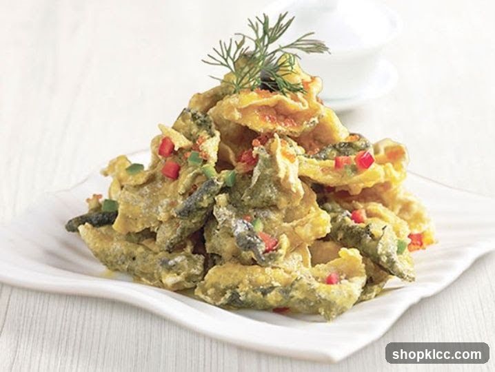 Crispy Fried Fish Skin with Chili and Peppers