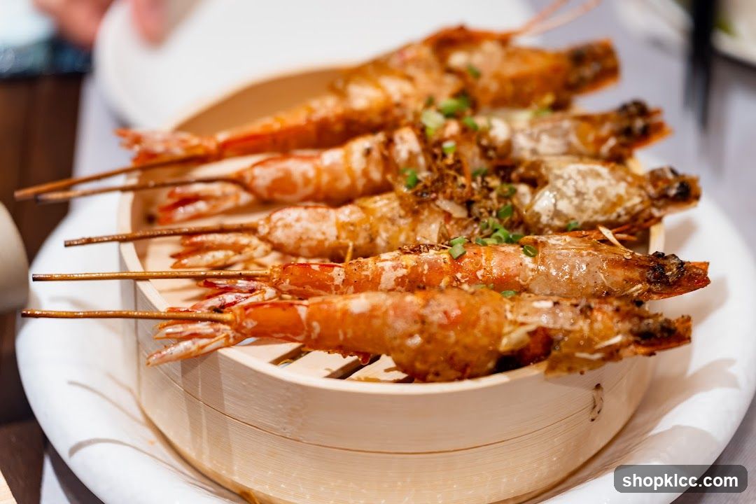 Fried Shrimp Skewers