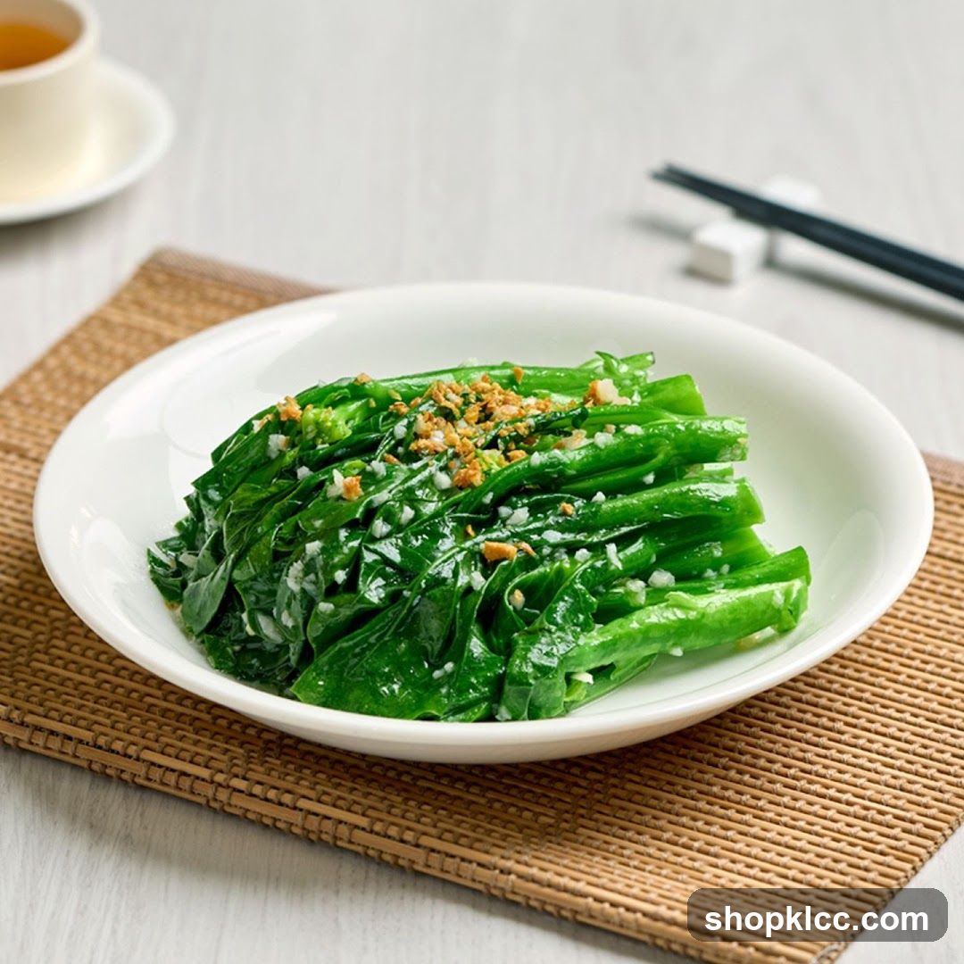 Stir-fried Gai Lan with Garlic