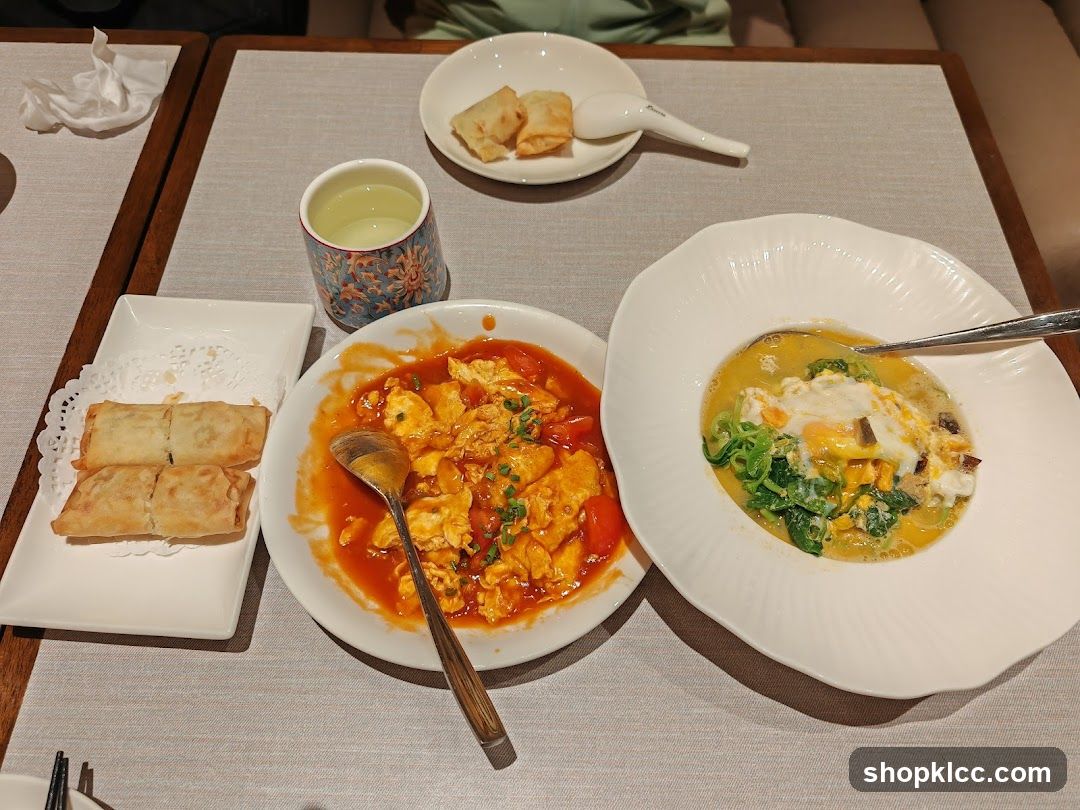 Chinese Food Spread