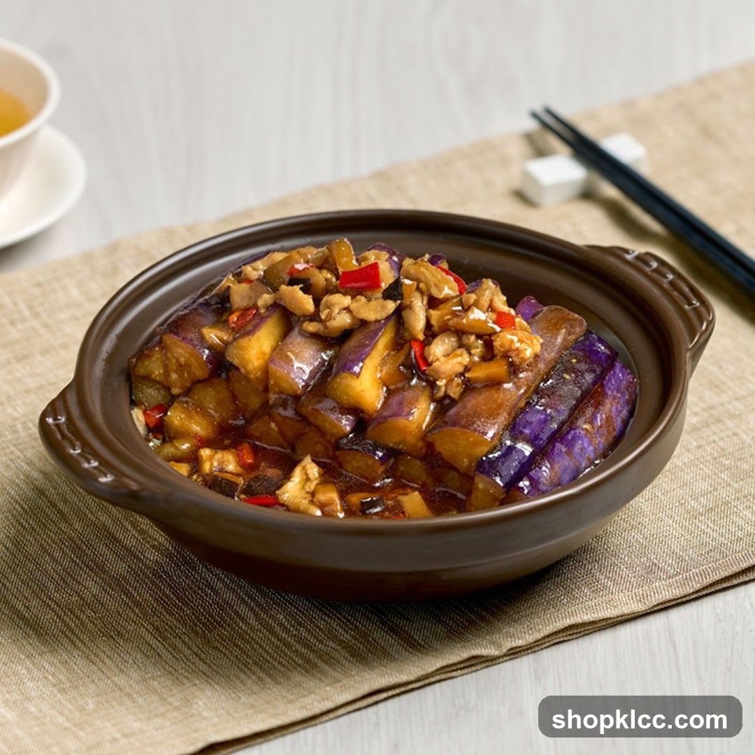 Braised Eggplant with Minced Meat