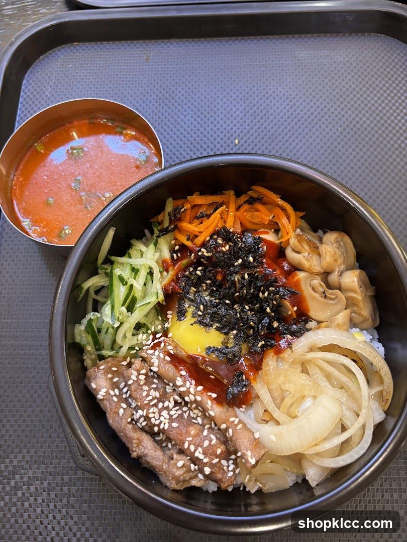 Bibimbap with Side Soup
