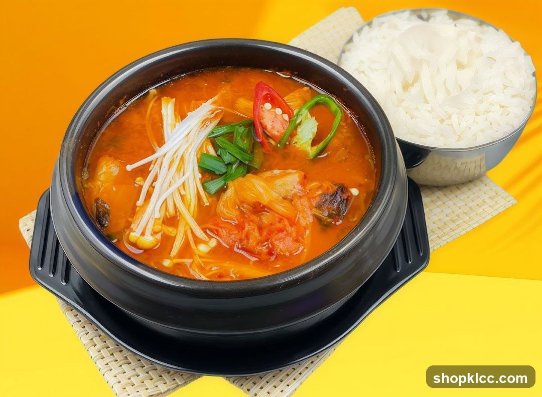 Kimchi Stew with Rice