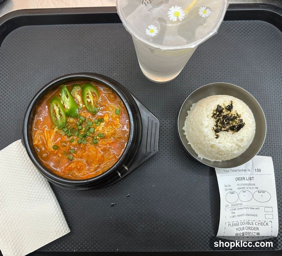 Korean Stew Meal