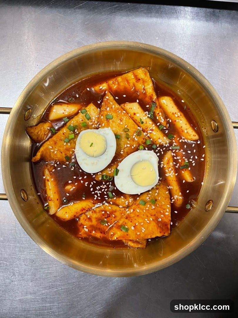 Tteokbokki with Eggs