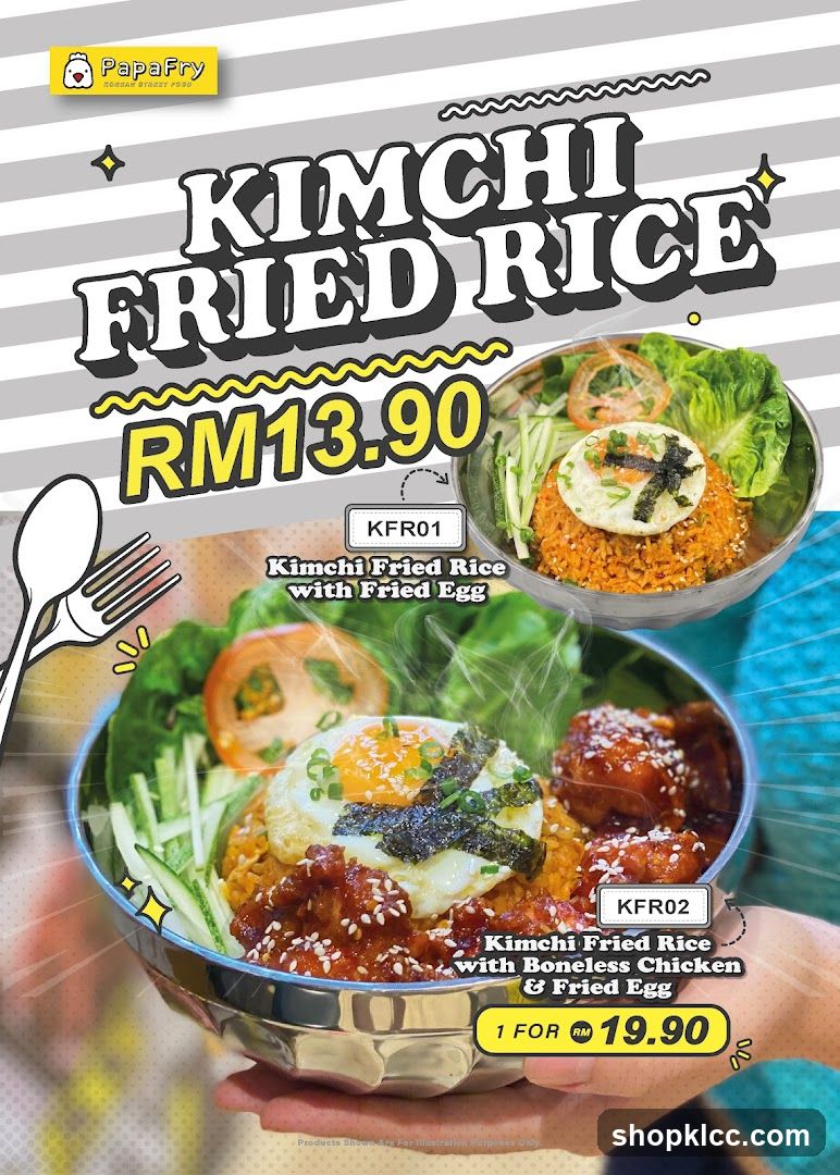 Kimchi Fried Rice Promotion