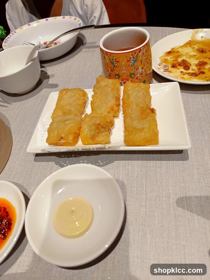 Fried Food with Dipping Sauces
