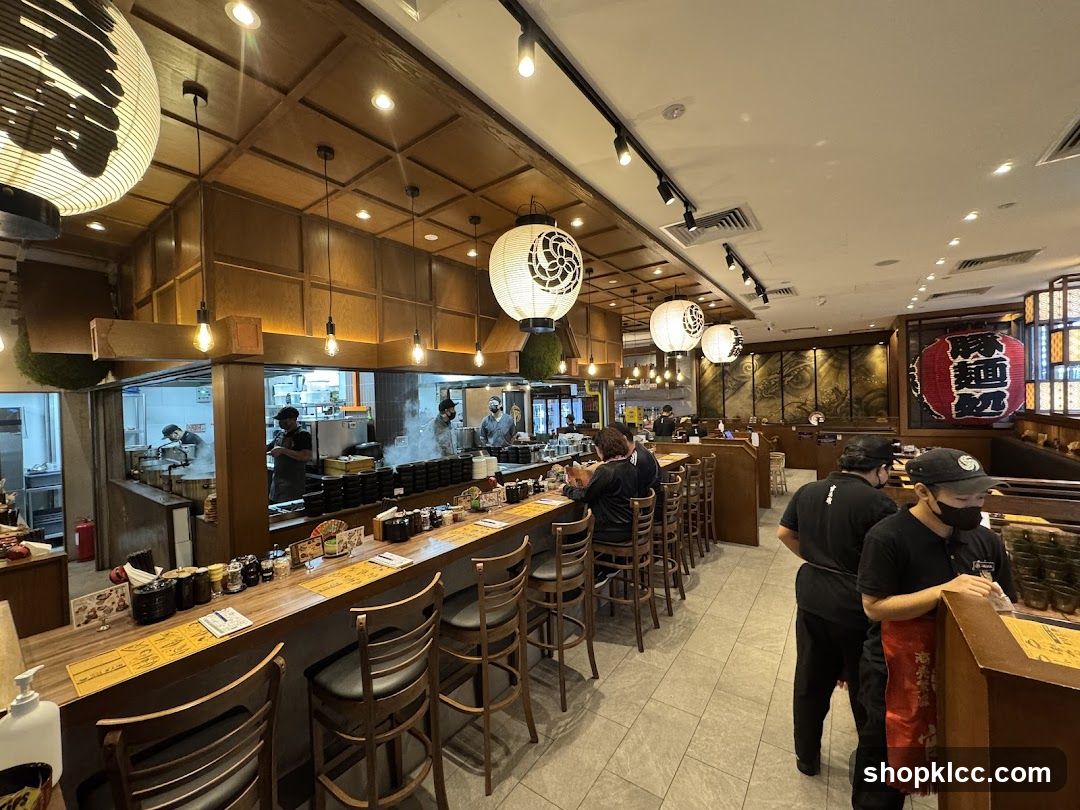 Ramen Restaurant Interior