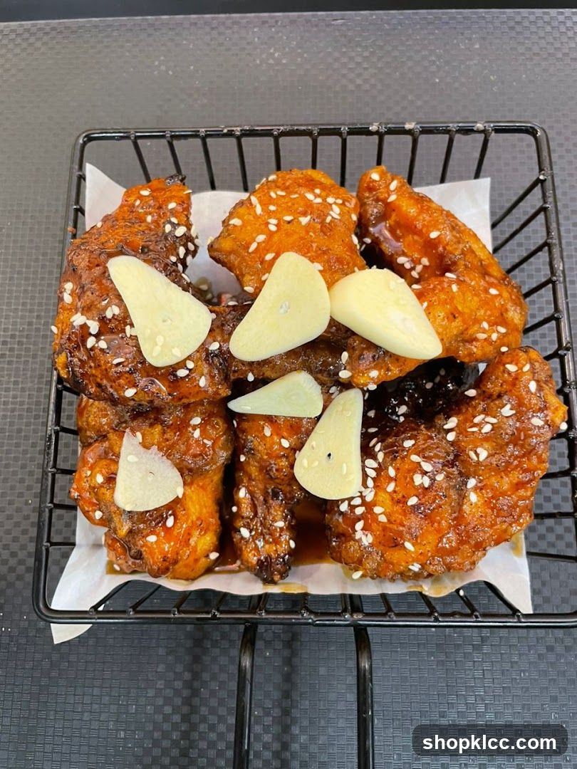 Garlic Soy Chicken Wings