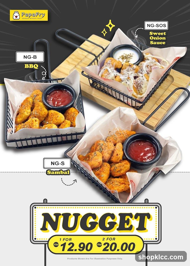 PapaFry Nugget Promotion