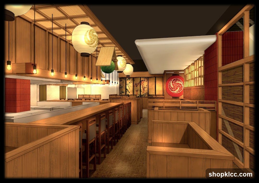 Japanese Restaurant Interior