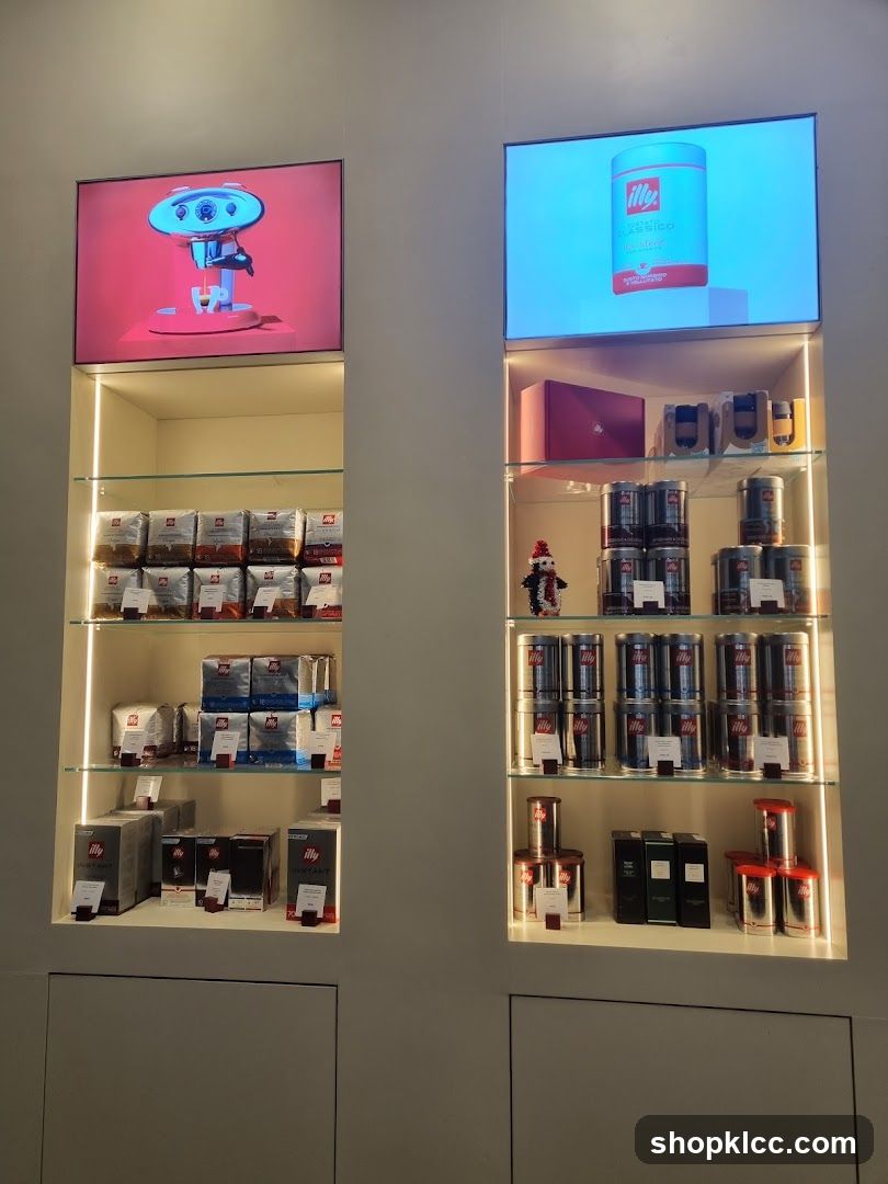 Illy Coffee Display