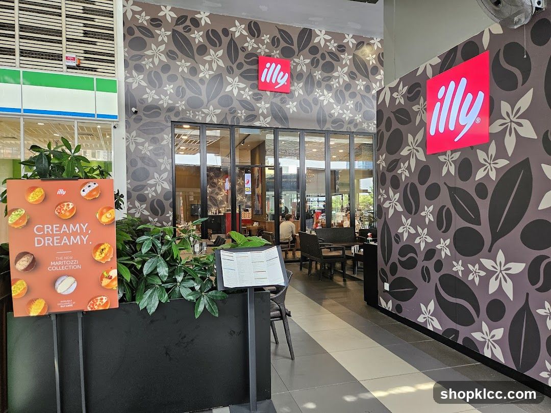 Illy Cafe Entrance with Maritozzi Display