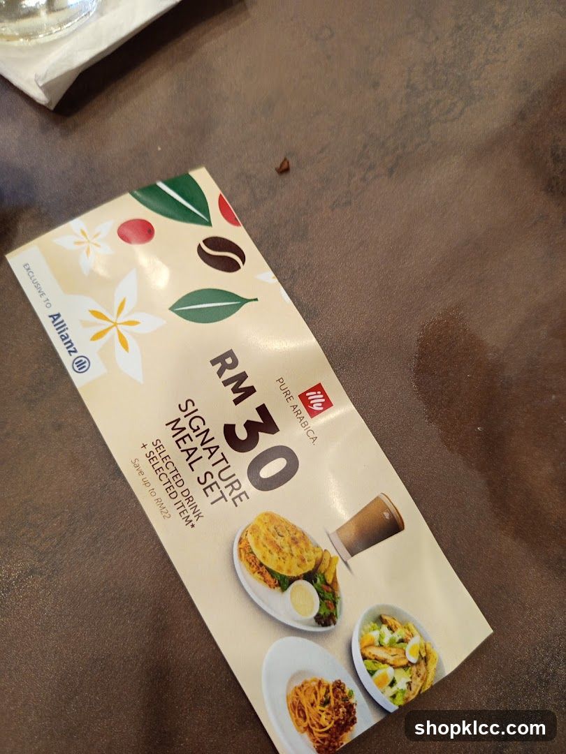 Signature Meal Set Promotion
