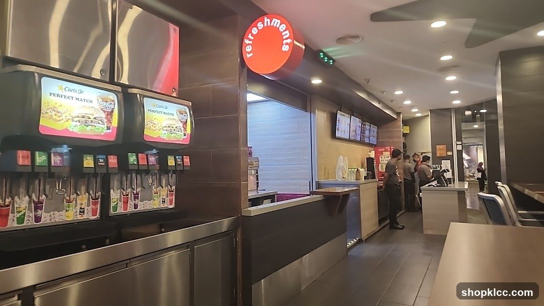 Fast Food Restaurant Interior