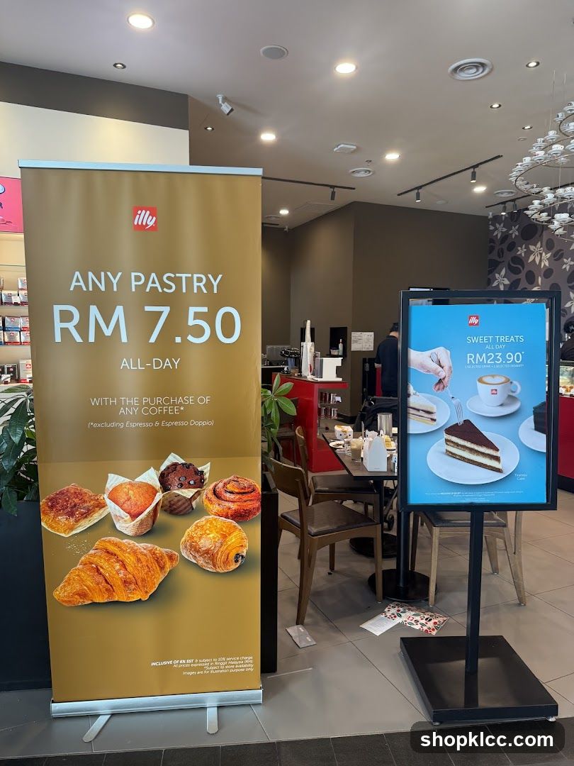 Illy Pastry and Sweet Treats Promotion