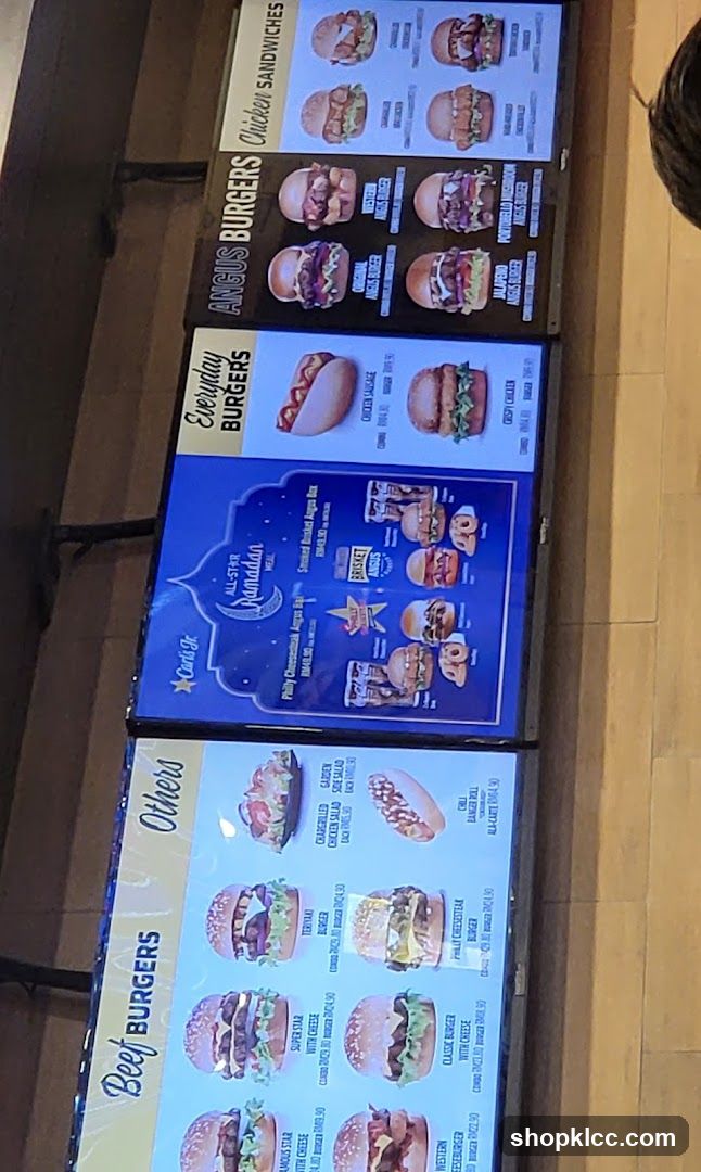 Carl's Jr. Menu