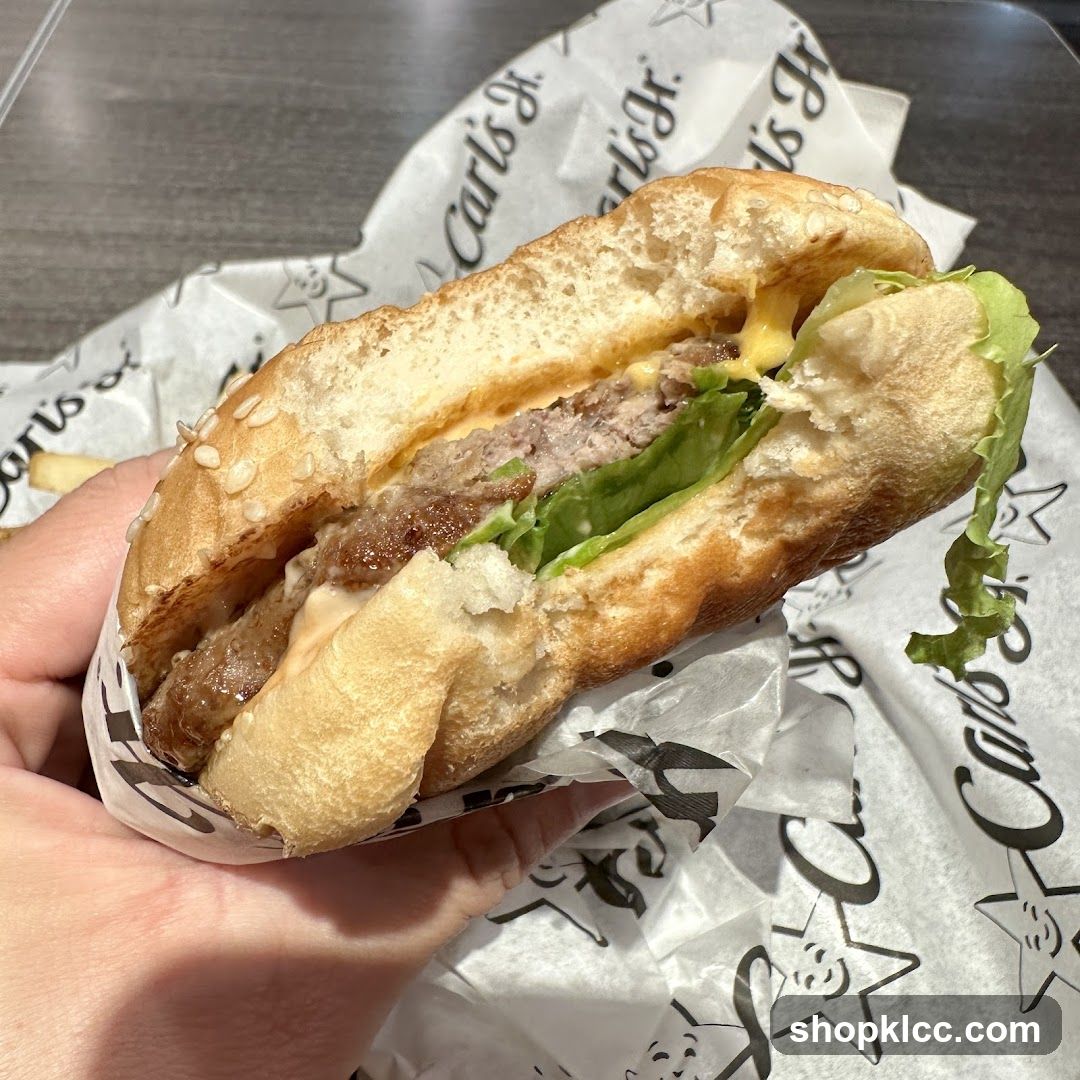 Burger with Lettuce and Cheese