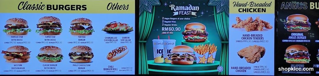 Carl's Jr. Menu