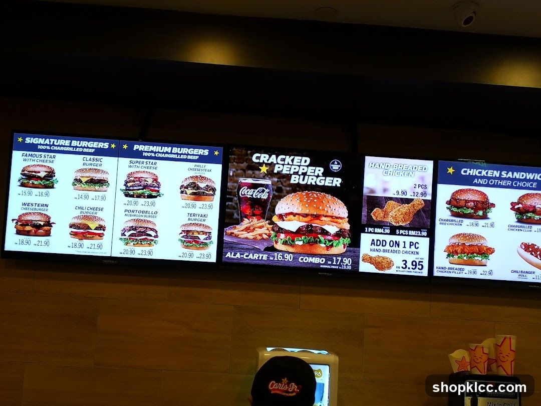 Carl's Jr. Menu