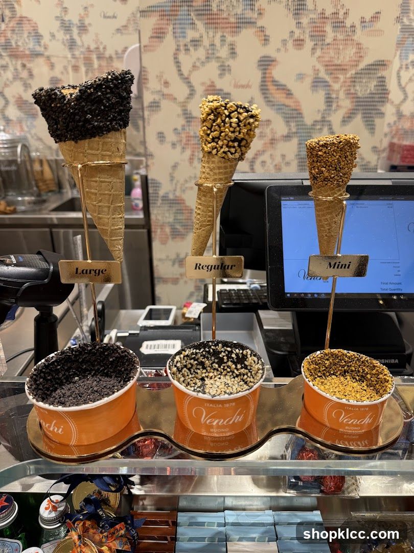 Venchi Ice Cream Cones