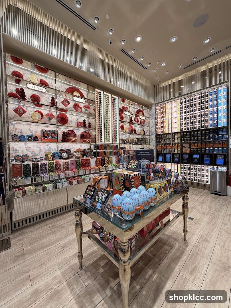 Chocolates and Sweets Display