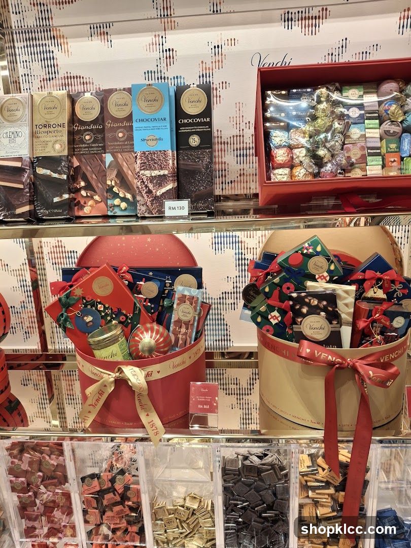 Venchi Chocolates Display